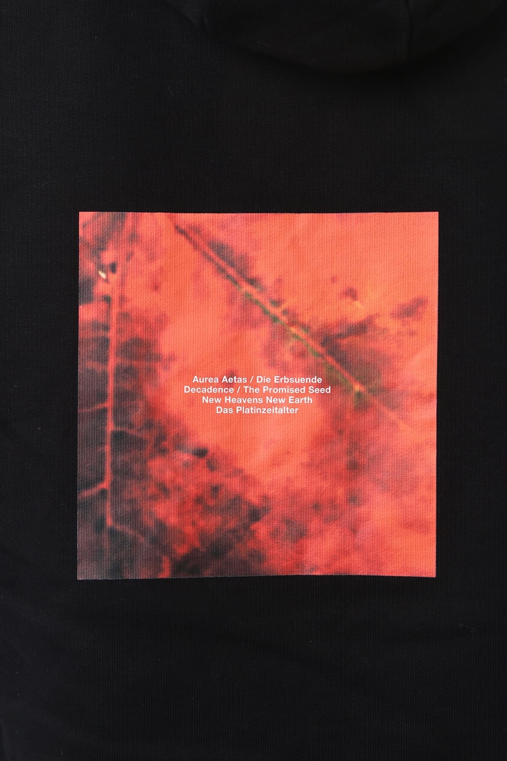 M. B. BIG HOODIE Black