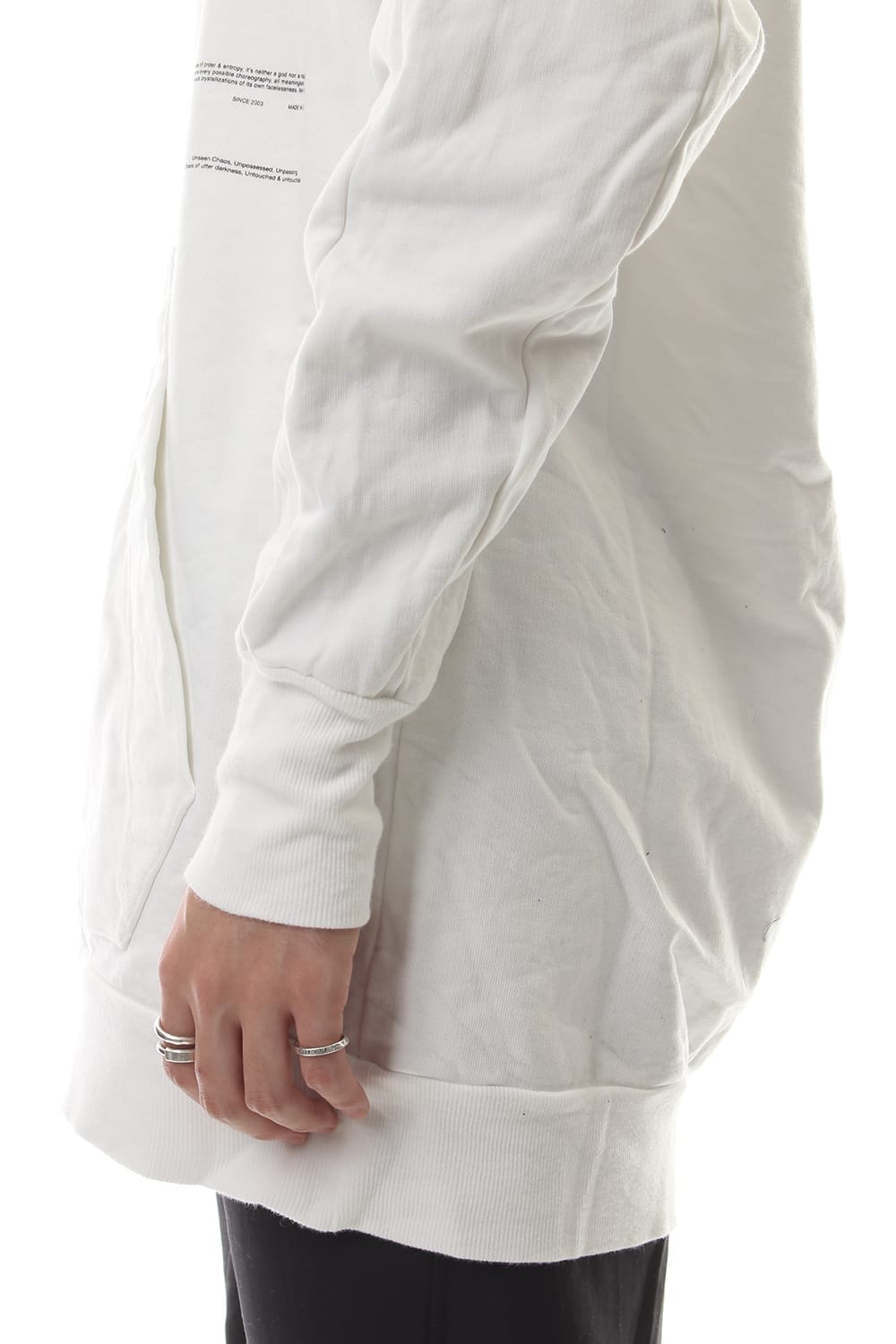 M. B. BIG HOODIE White