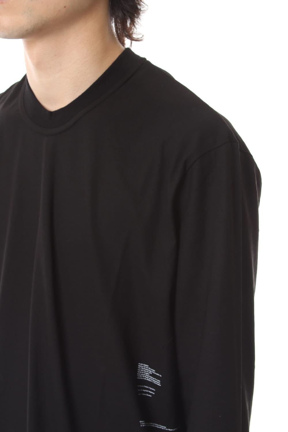 T.A.Z LONGSLEEVE ROUND SHIRT Black