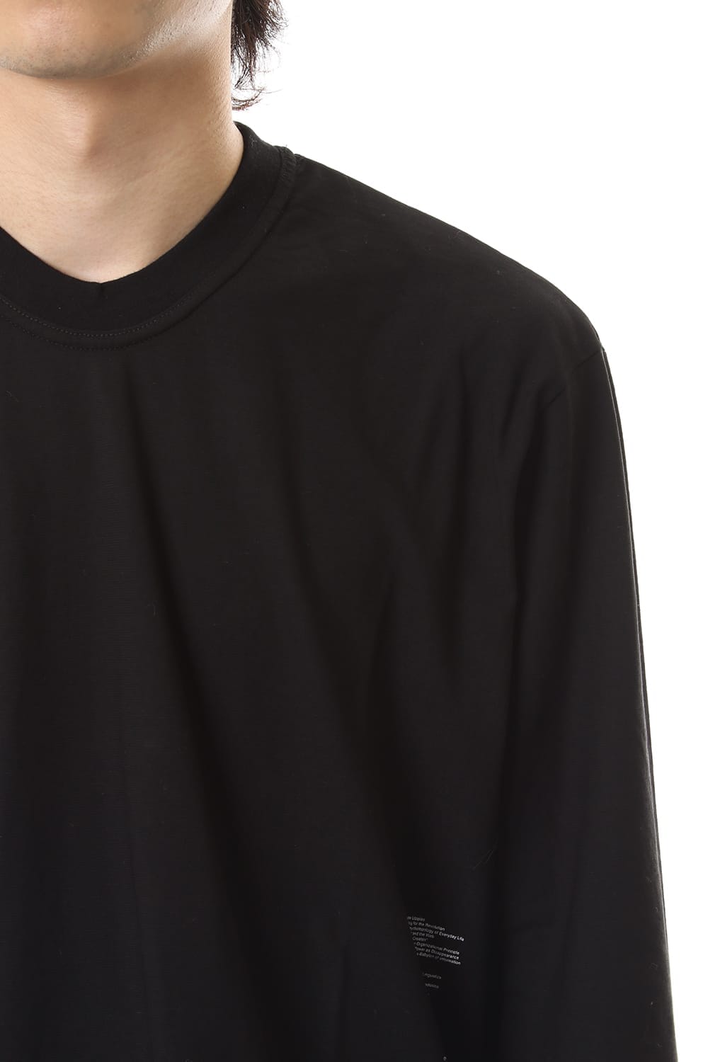 T.A.Z LONGSLEEVE ROUND SHIRT Black