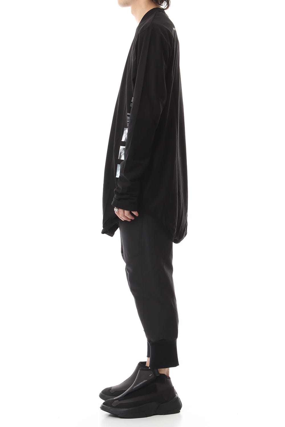 T.A.Z LONGSLEEVE ROUND SHIRT Black