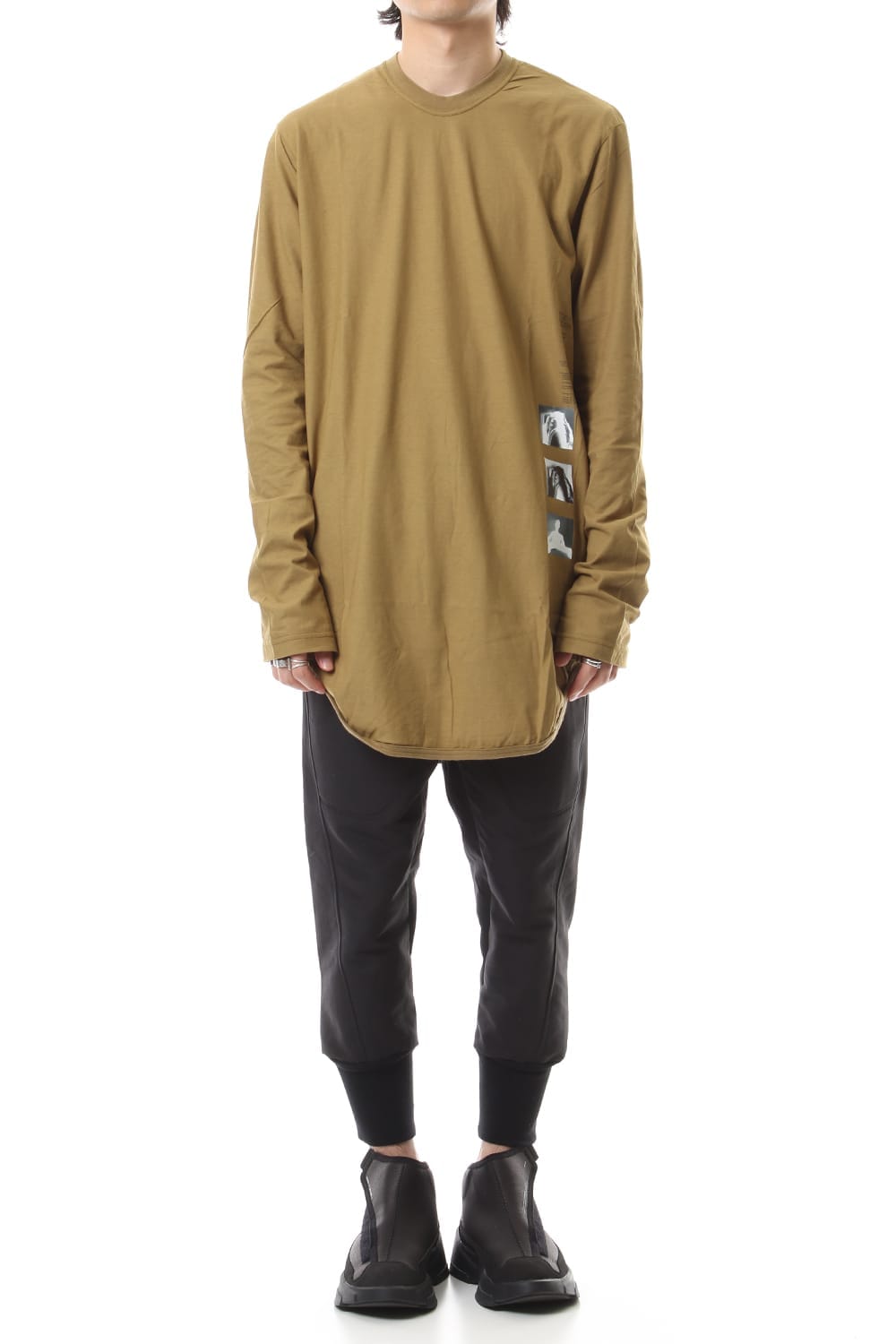 T.A.Z LONGSLEEVE ROUND SHIRT Khaki