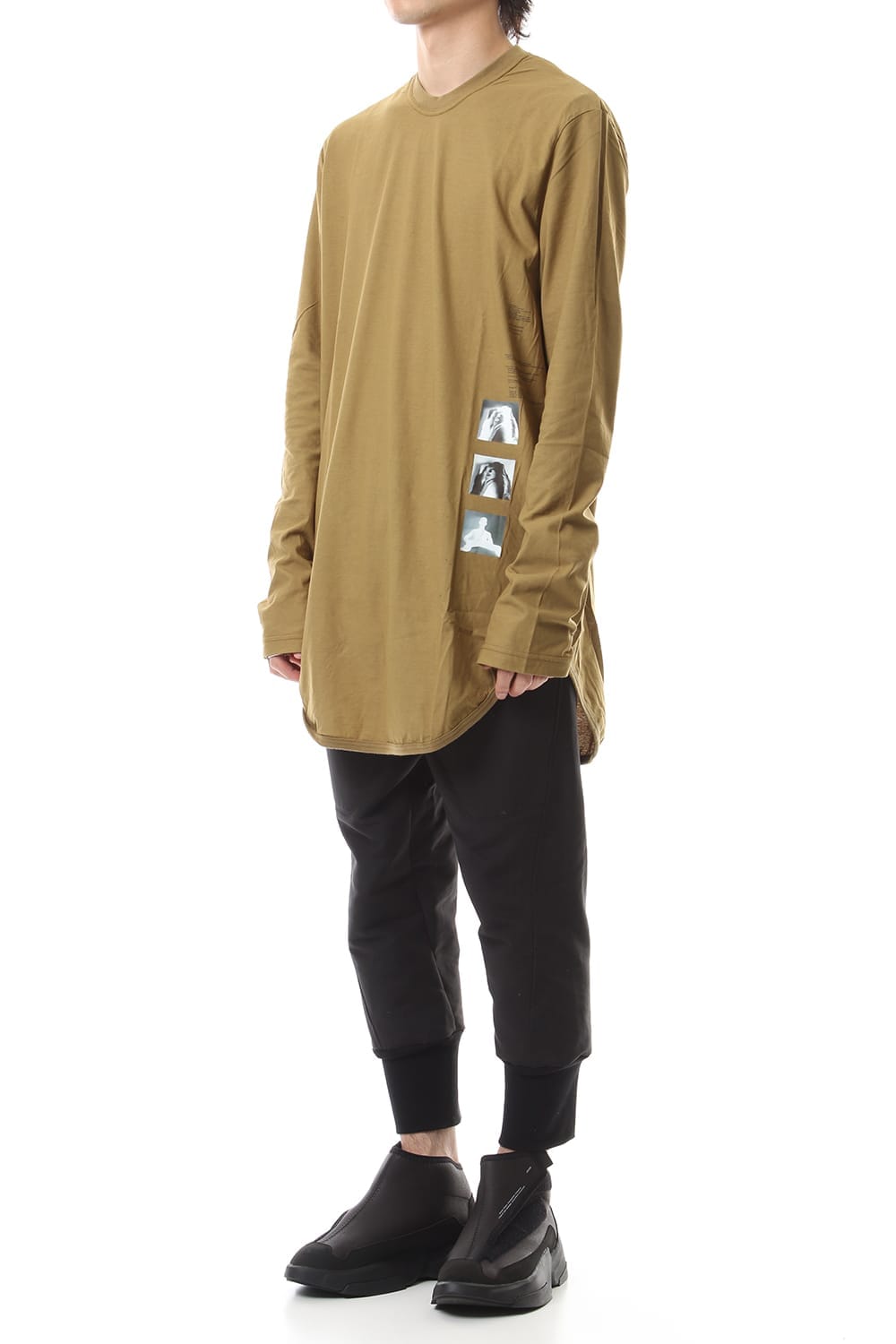 T.A.Z LONGSLEEVE ROUND SHIRT Khaki