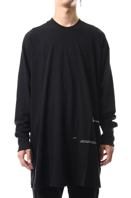 GATAER SEAMD LONG SLEEVE SHIRT Black