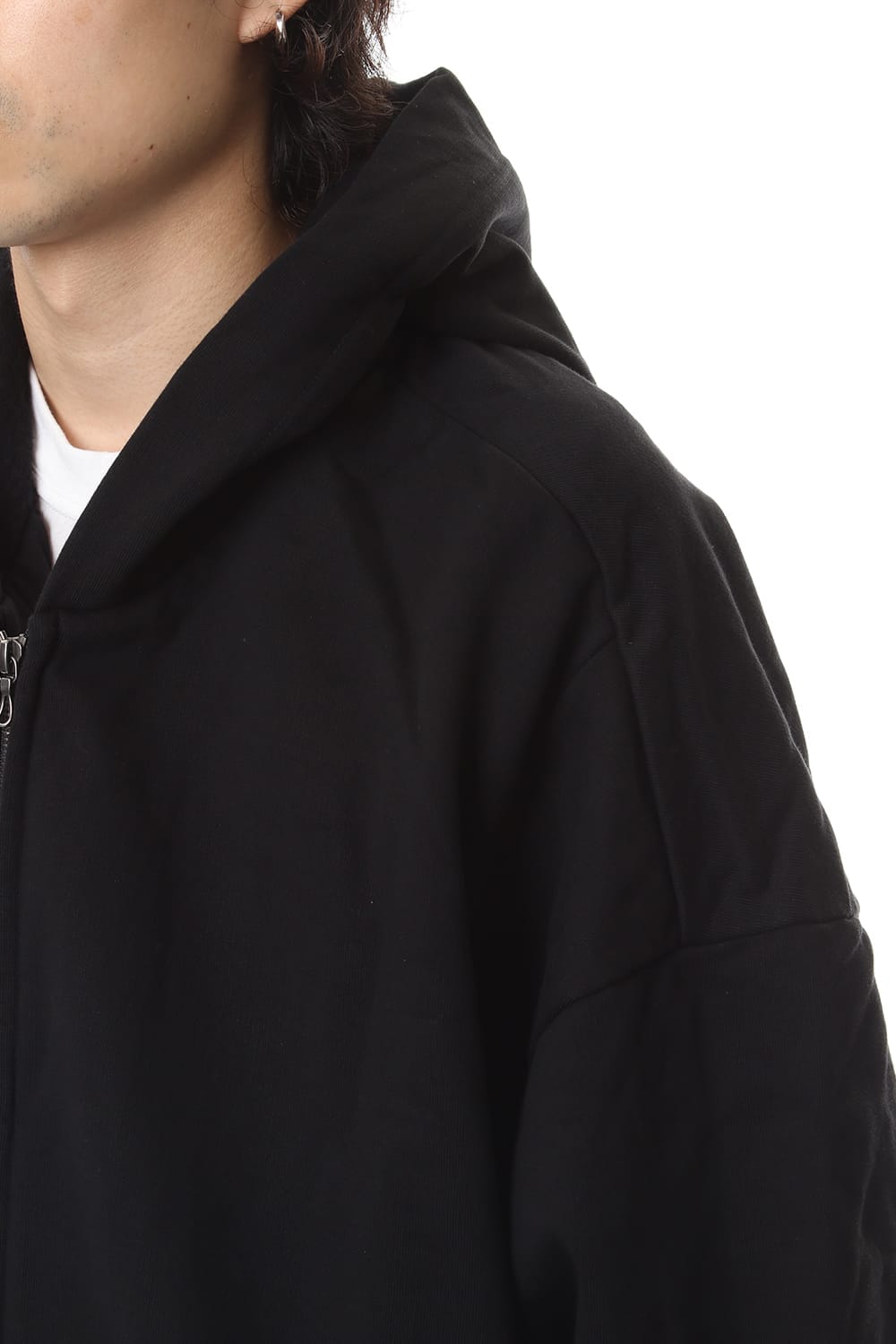 D.A. BALLOON HOODIE Black