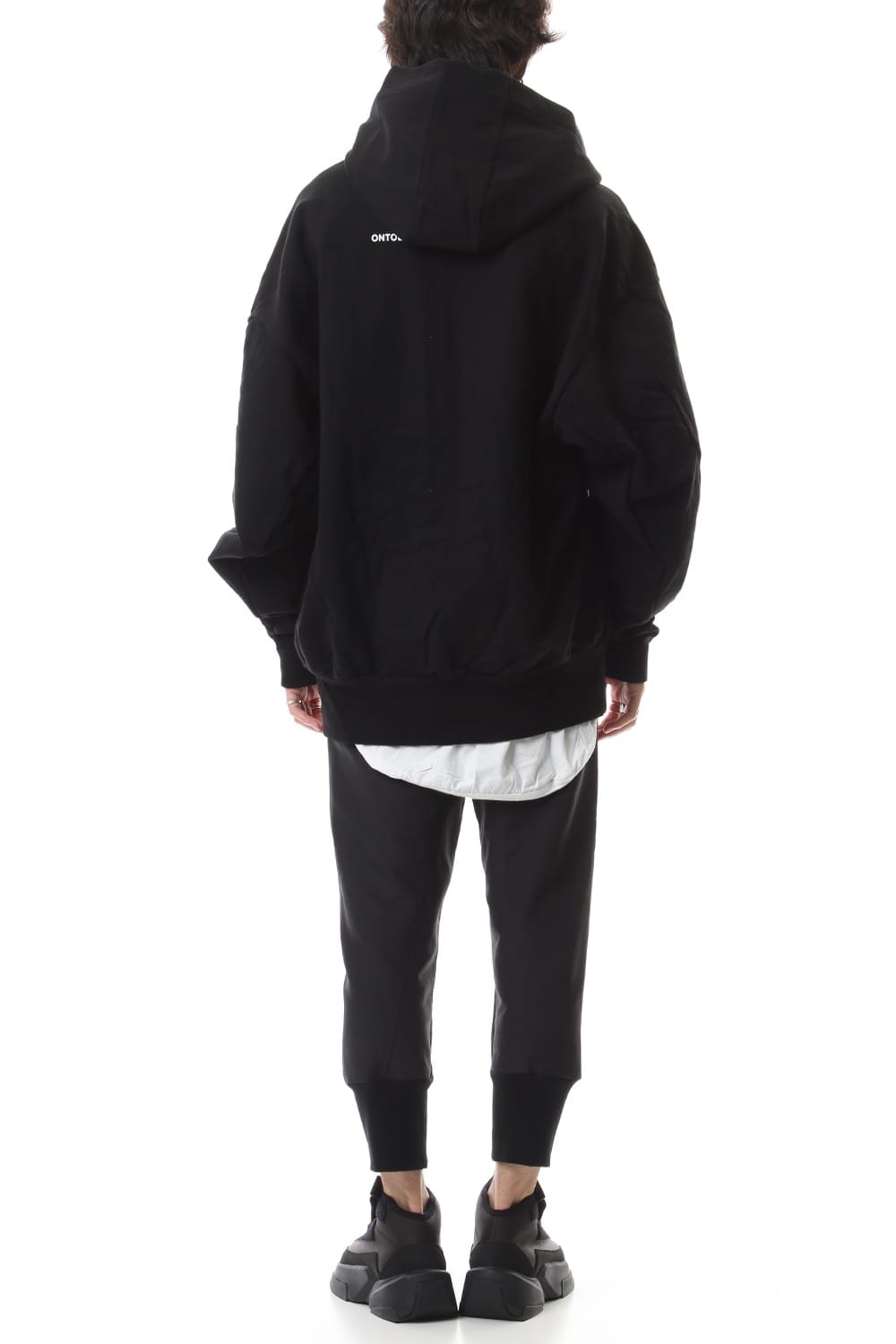 D.A. BALLOON HOODIE Black