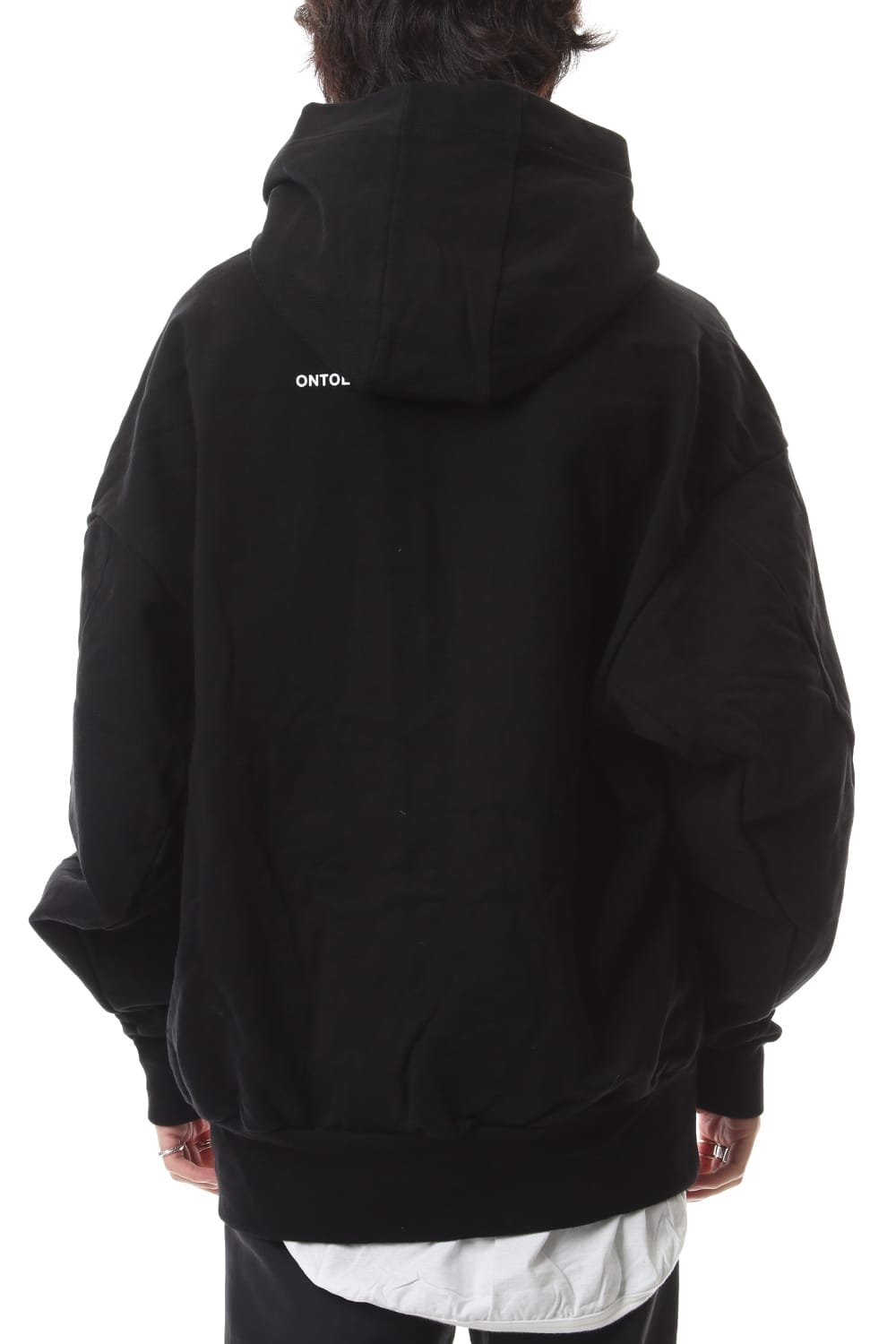 D.A. BALLOON HOODIE Black