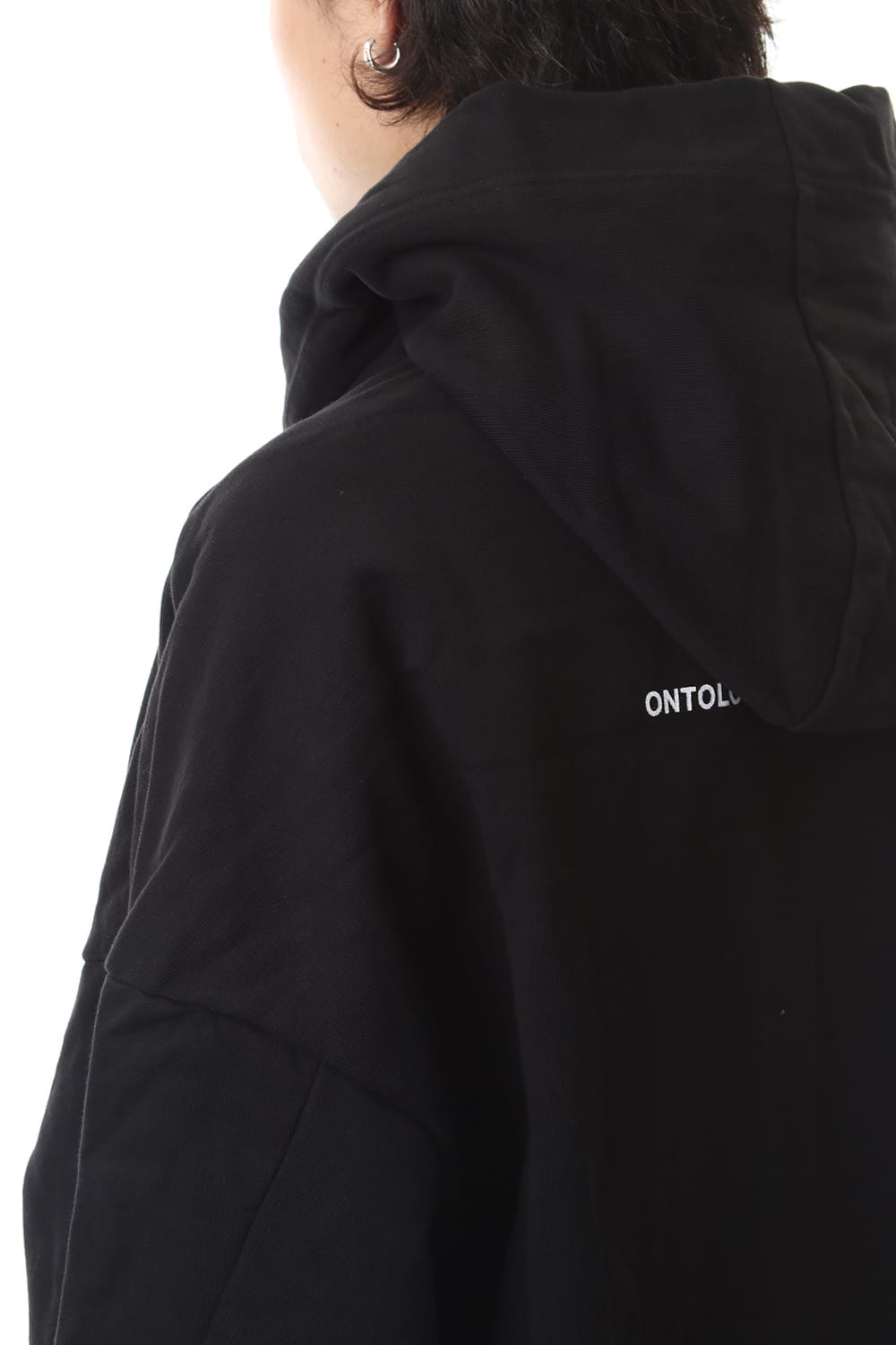 D.A. BALLOON HOODIE Black