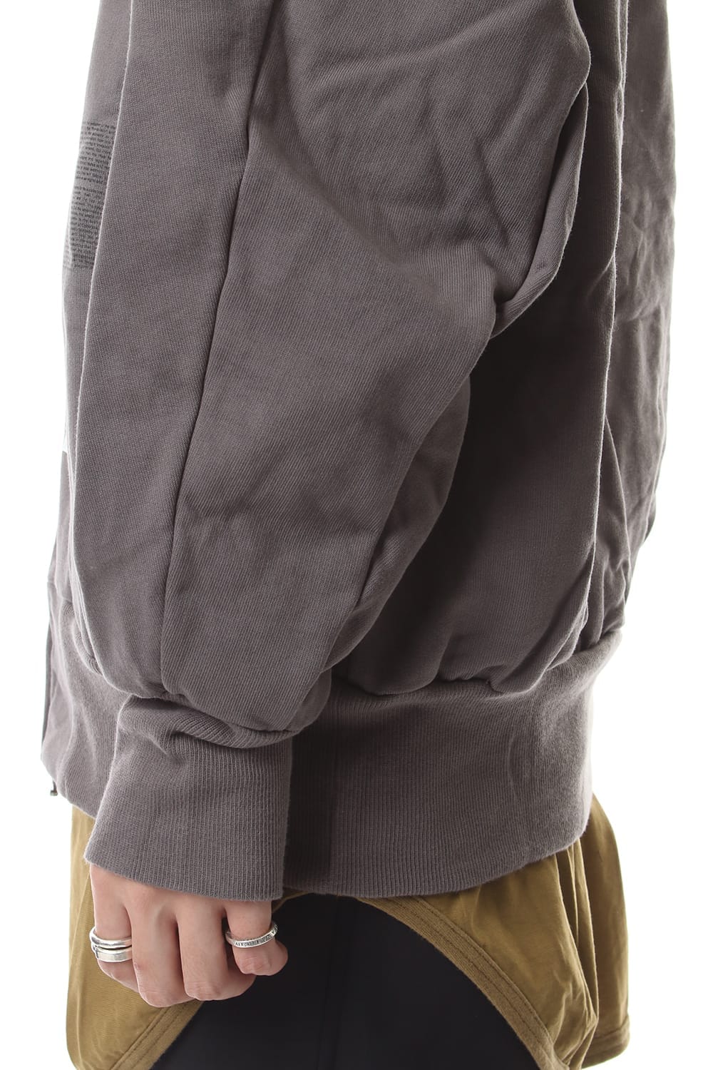 D.A. BALLOON HOODIE Gray