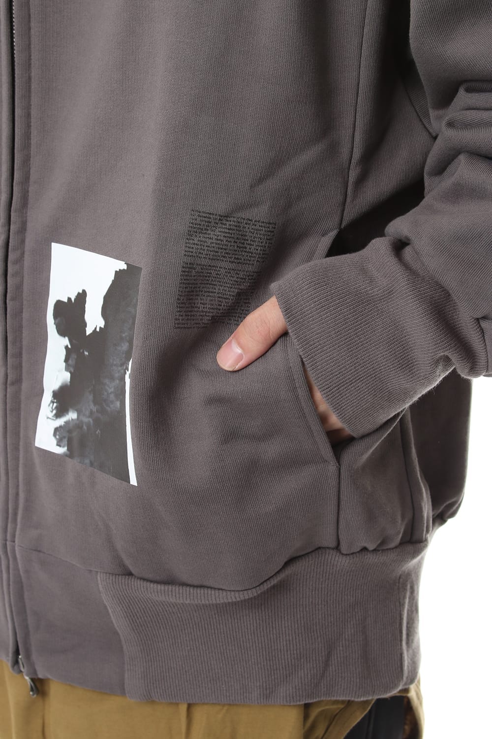 D.A. BALLOON HOODIE Gray