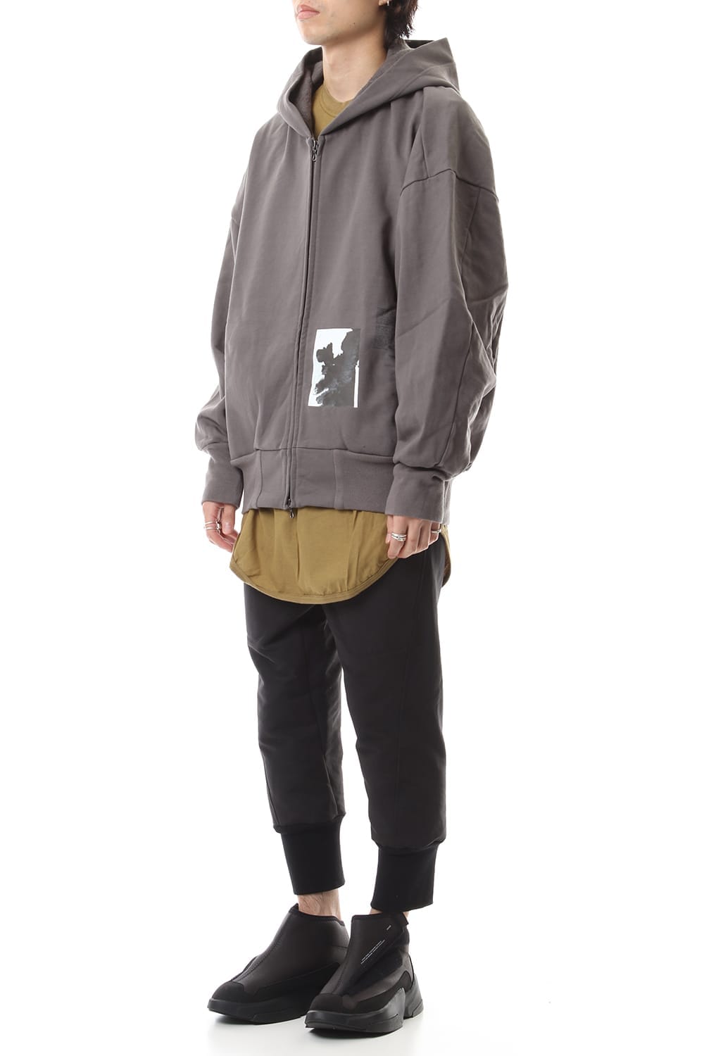 D.A. BALLOON HOODIE Gray