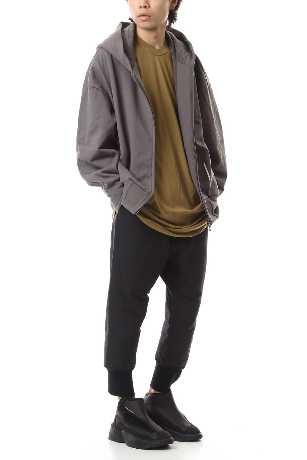 D.A. BALLOON HOODIE Gray