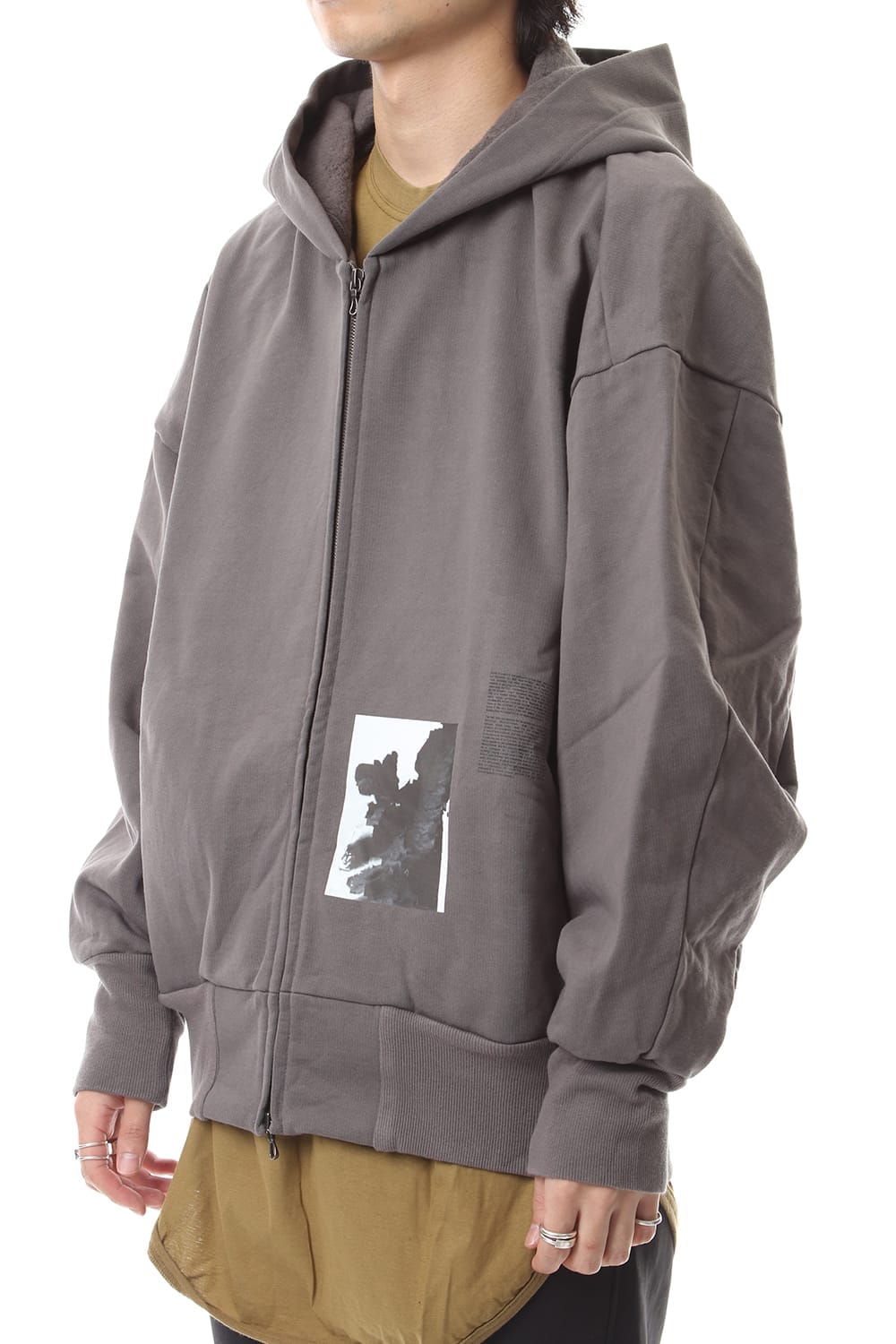 D.A. BALLOON HOODIE Gray