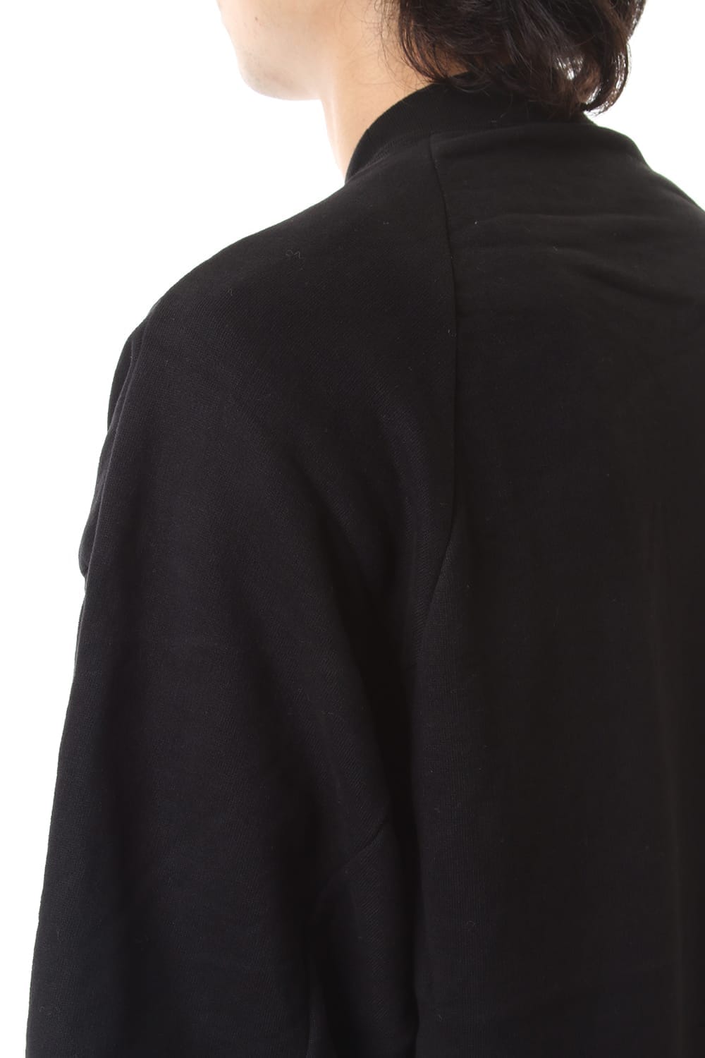 BIG SWEATSHIRT JACKET Black