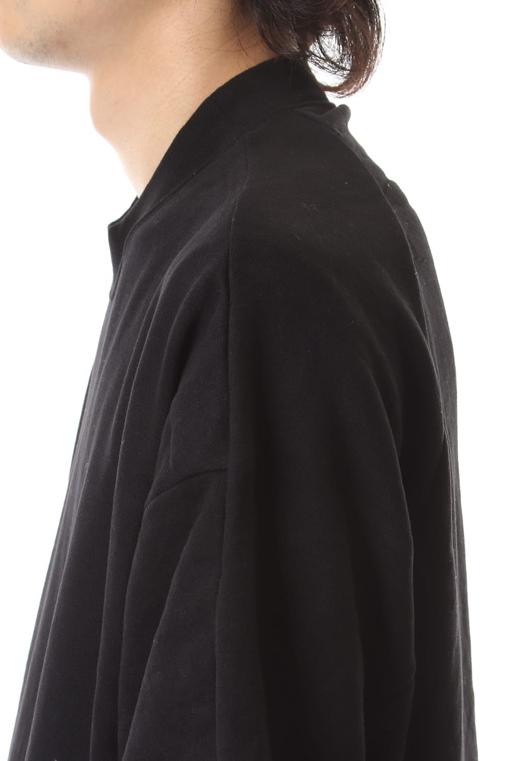 BIG SWEATSHIRT JACKET Black