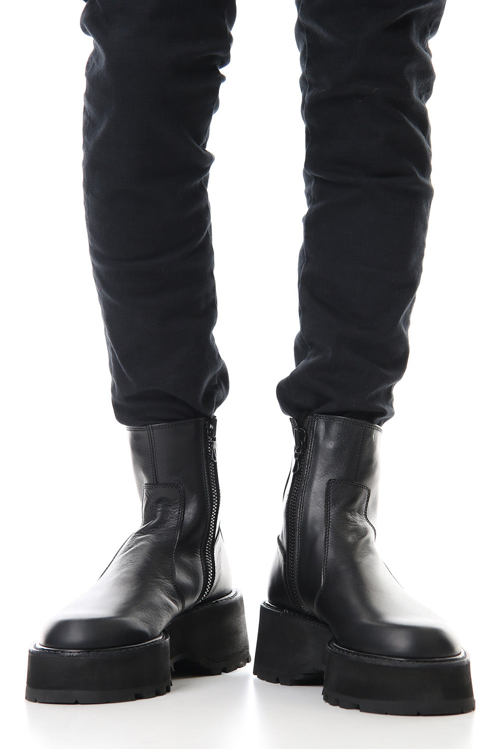 SIDE ZIP ENGINEER BOOTS