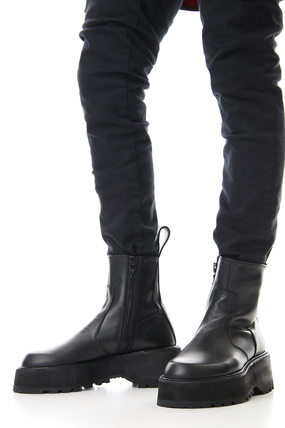 SIDE ZIP ENGINEER BOOTS