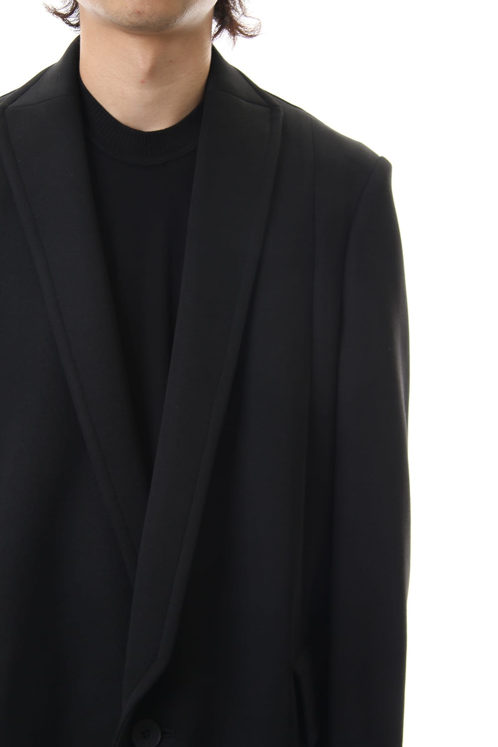 LOZENGE TAILORED COLLAR JACKET