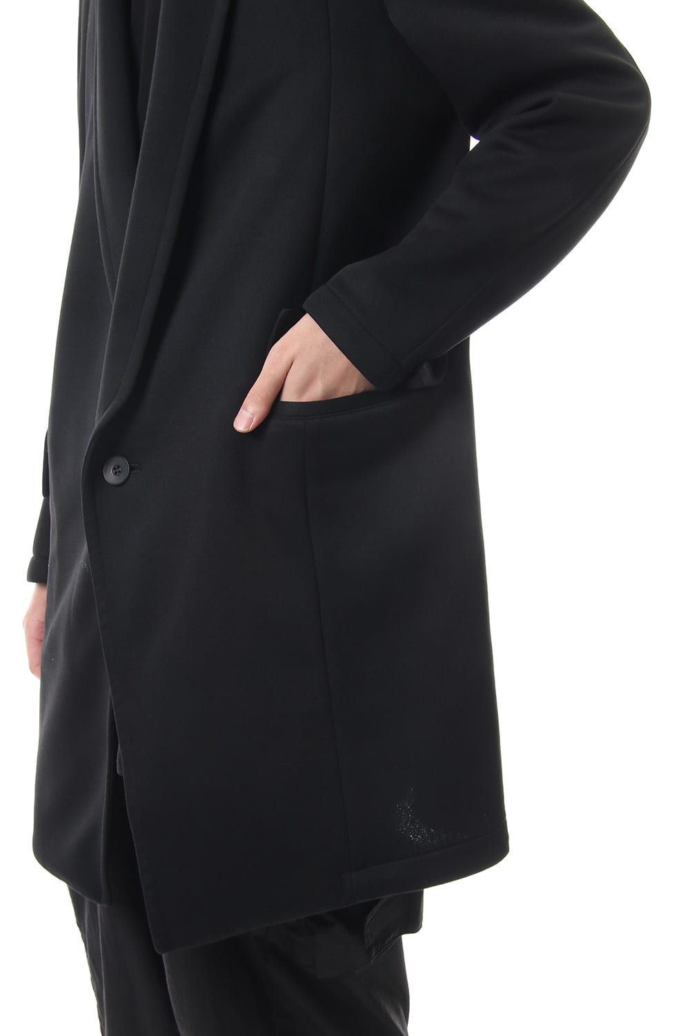 LOZENGE TAILORED COLLAR JACKET
