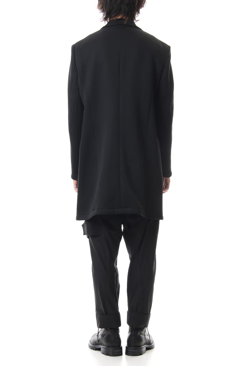 LOZENGE TAILORED COLLAR JACKET