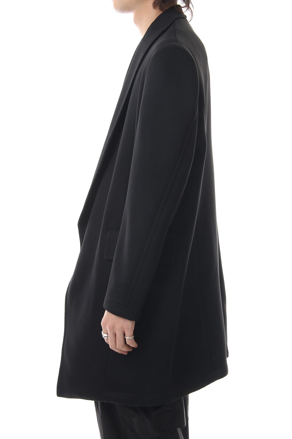 LOZENGE TAILORED COLLAR JACKET