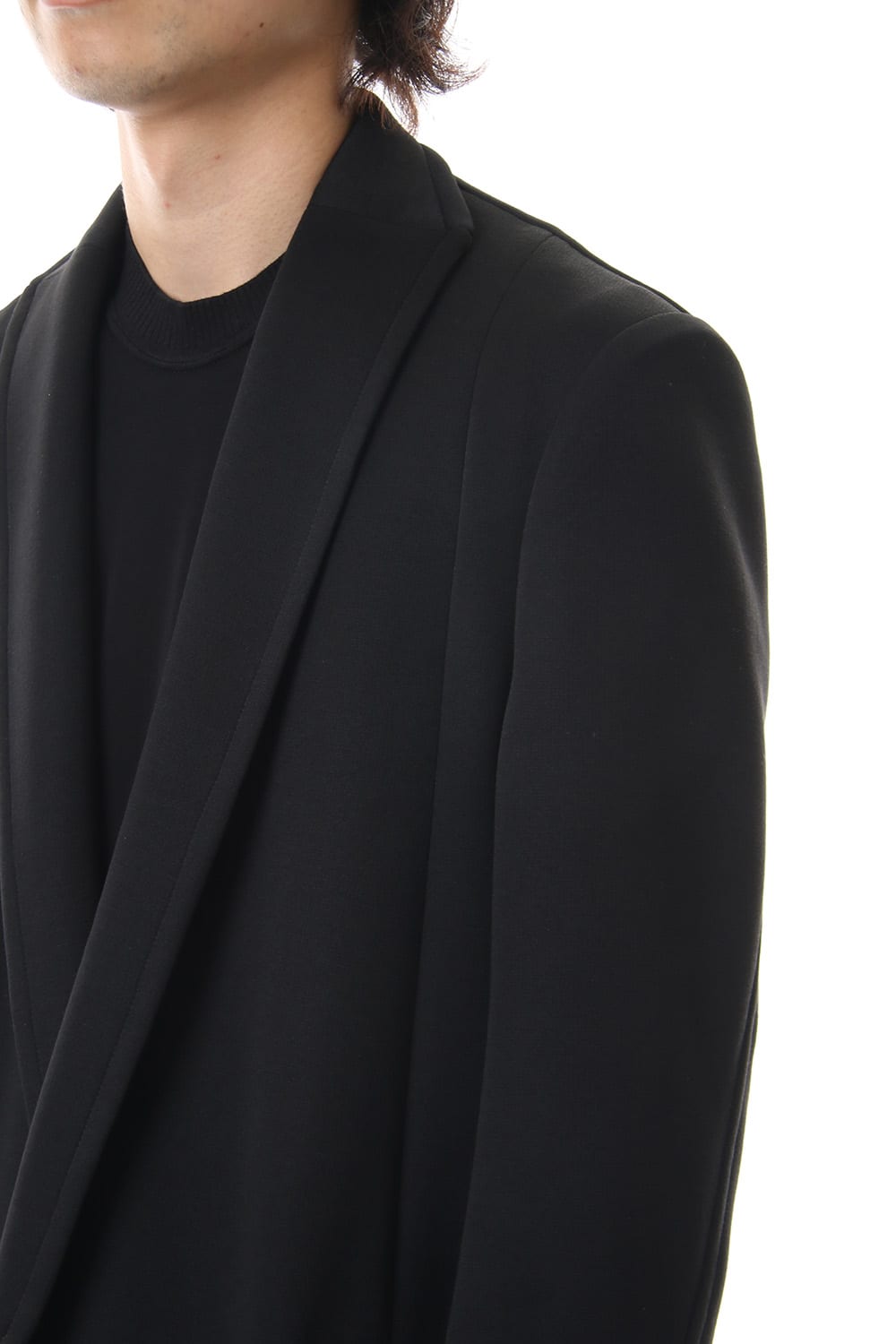 LOZENGE TAILORED COLLAR JACKET