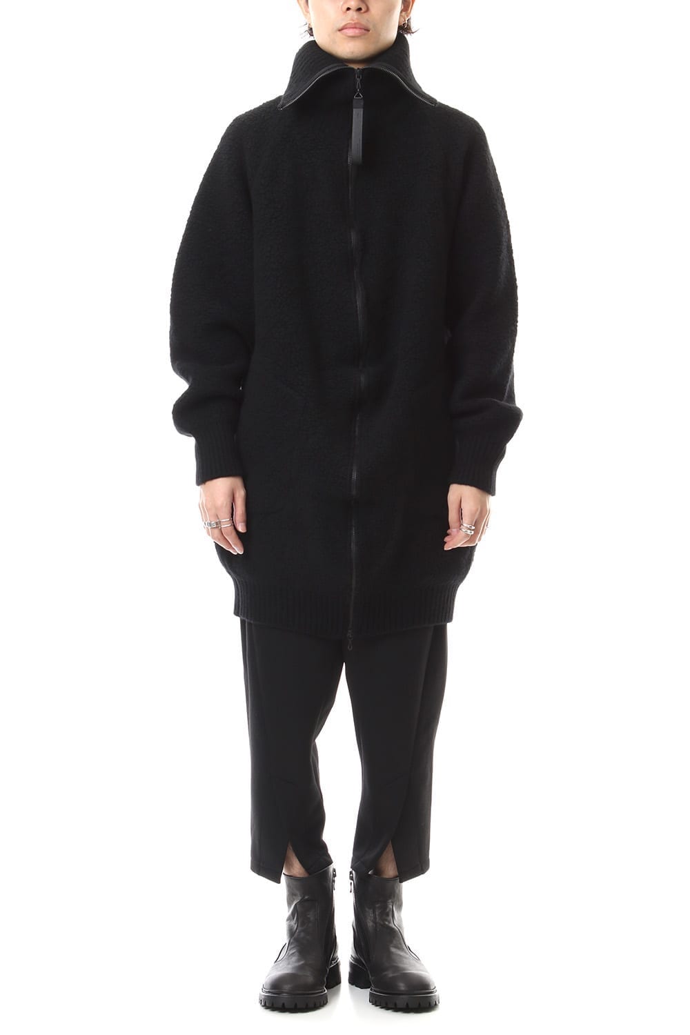 MASKED HIGHT NECK JACKET