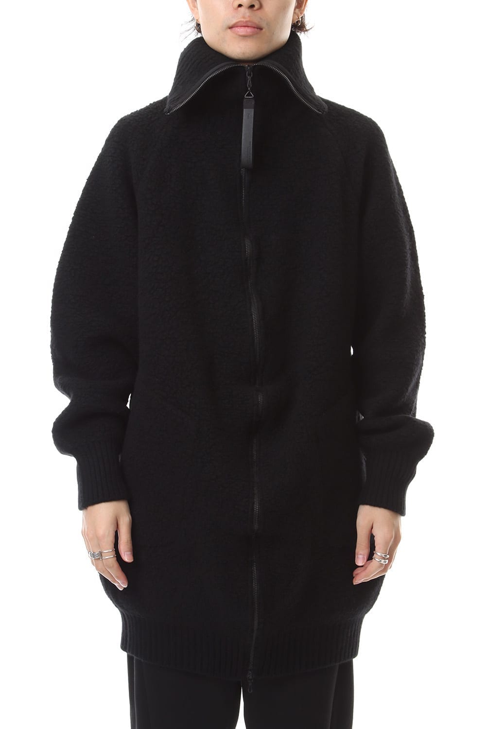 MASKED HIGHT NECK JACKET