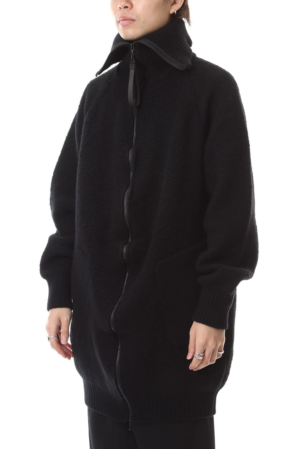 MASKED HIGHT NECK JACKET