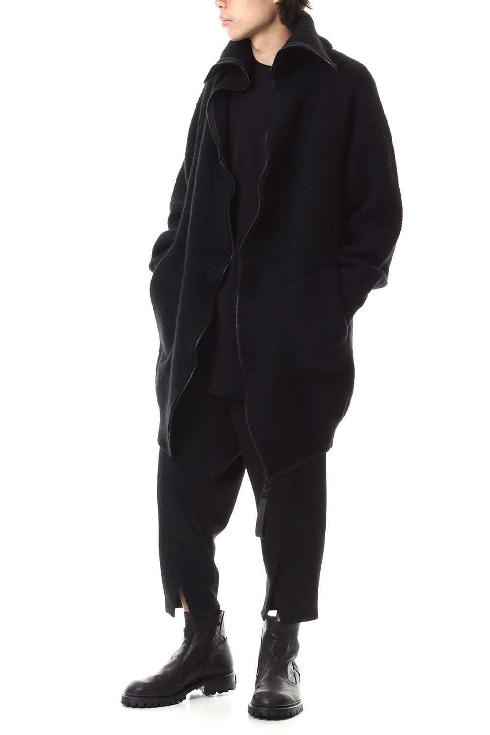 MASKED HIGHT NECK JACKET