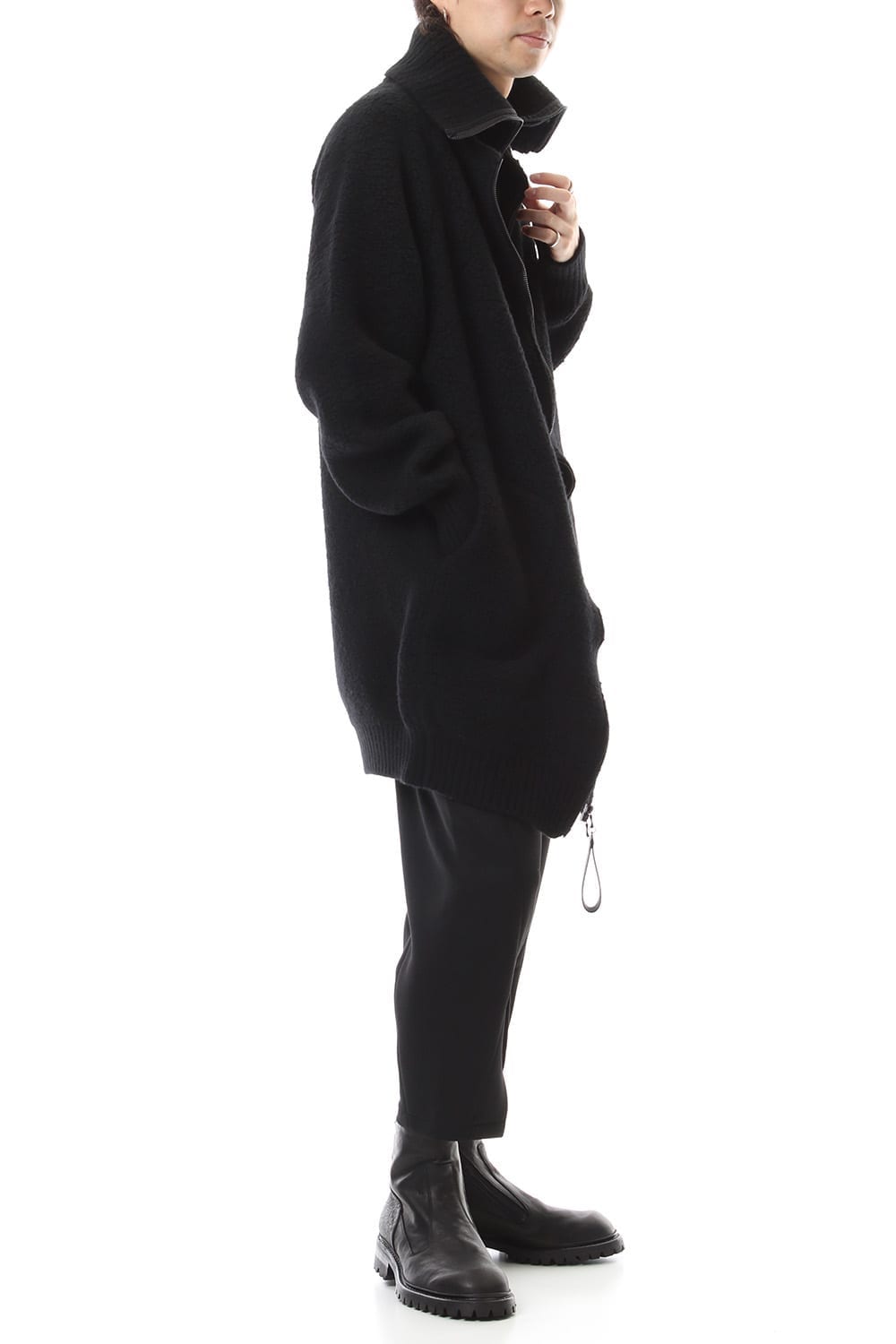 MASKED HIGHT NECK JACKET