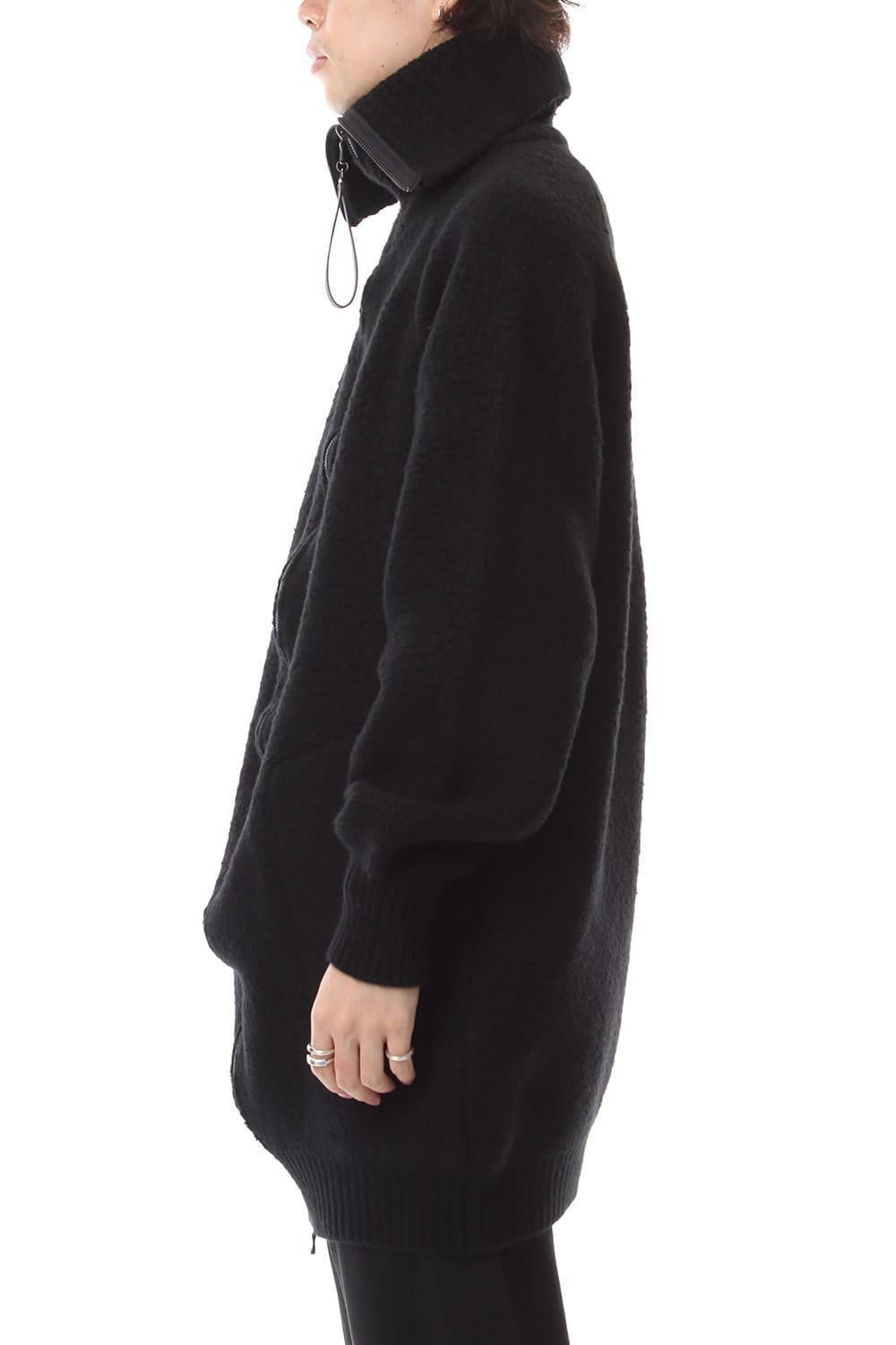 MASKED HIGHT NECK JACKET