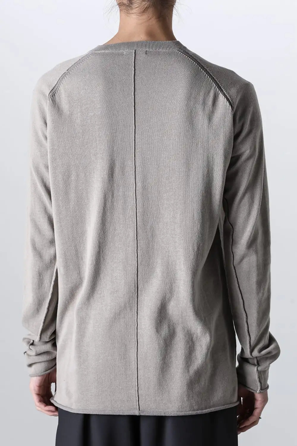 ロングスリーブハイツイストコットン Light Gray