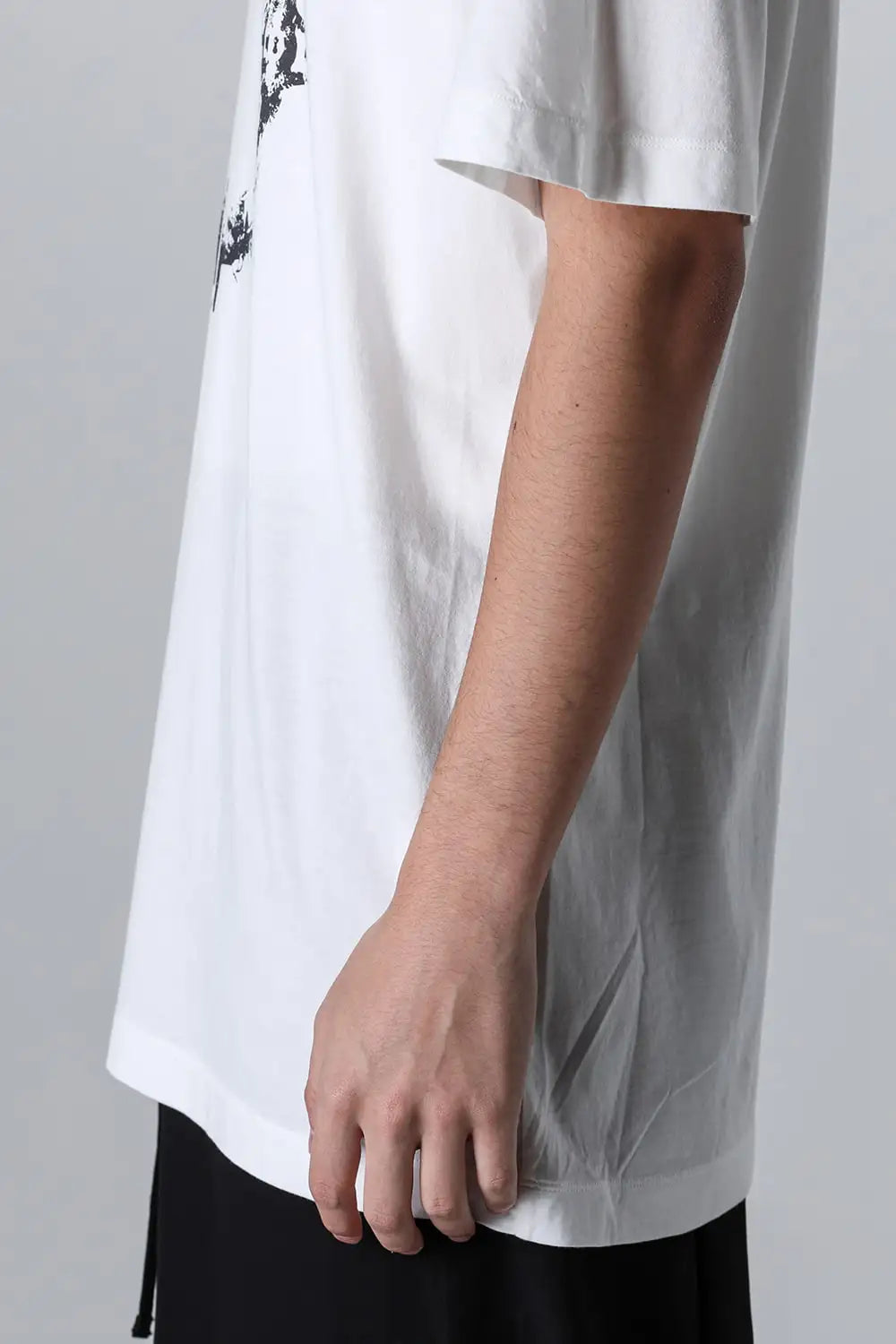 Cotton/Modal Jersey Regular T-shirt Off White