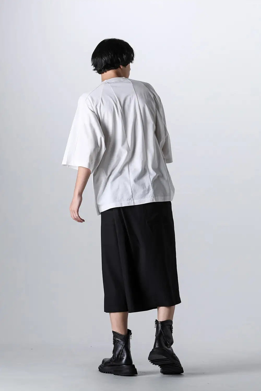 Cotton High Twist SZ Jersery Big Kite T-shirt Off × Plaster