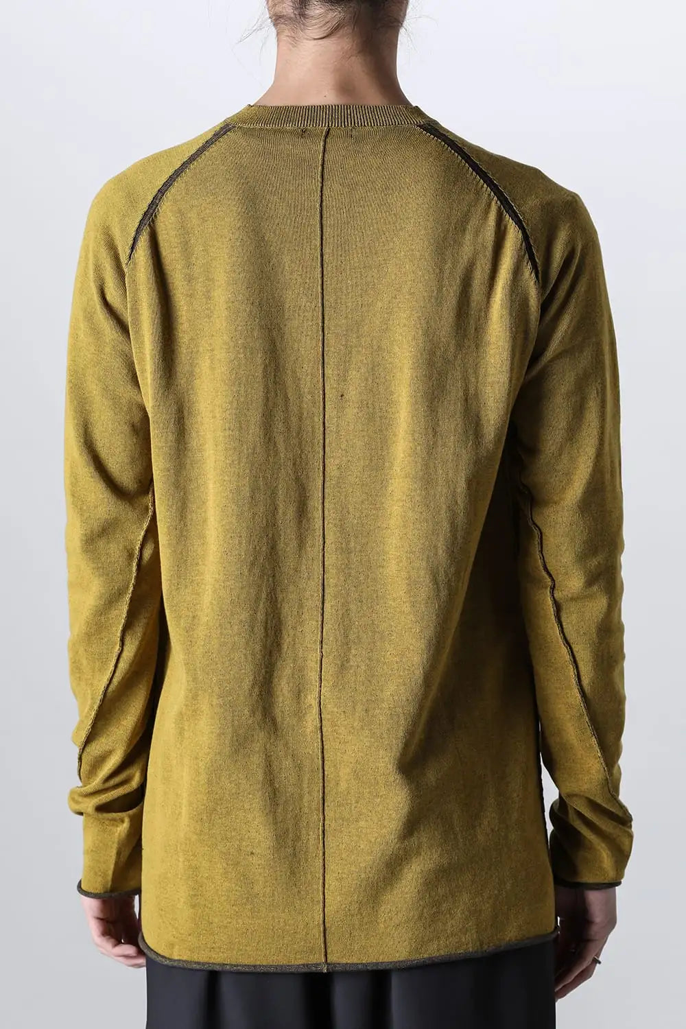 ロングスリーブハイツイストコットン Yellow