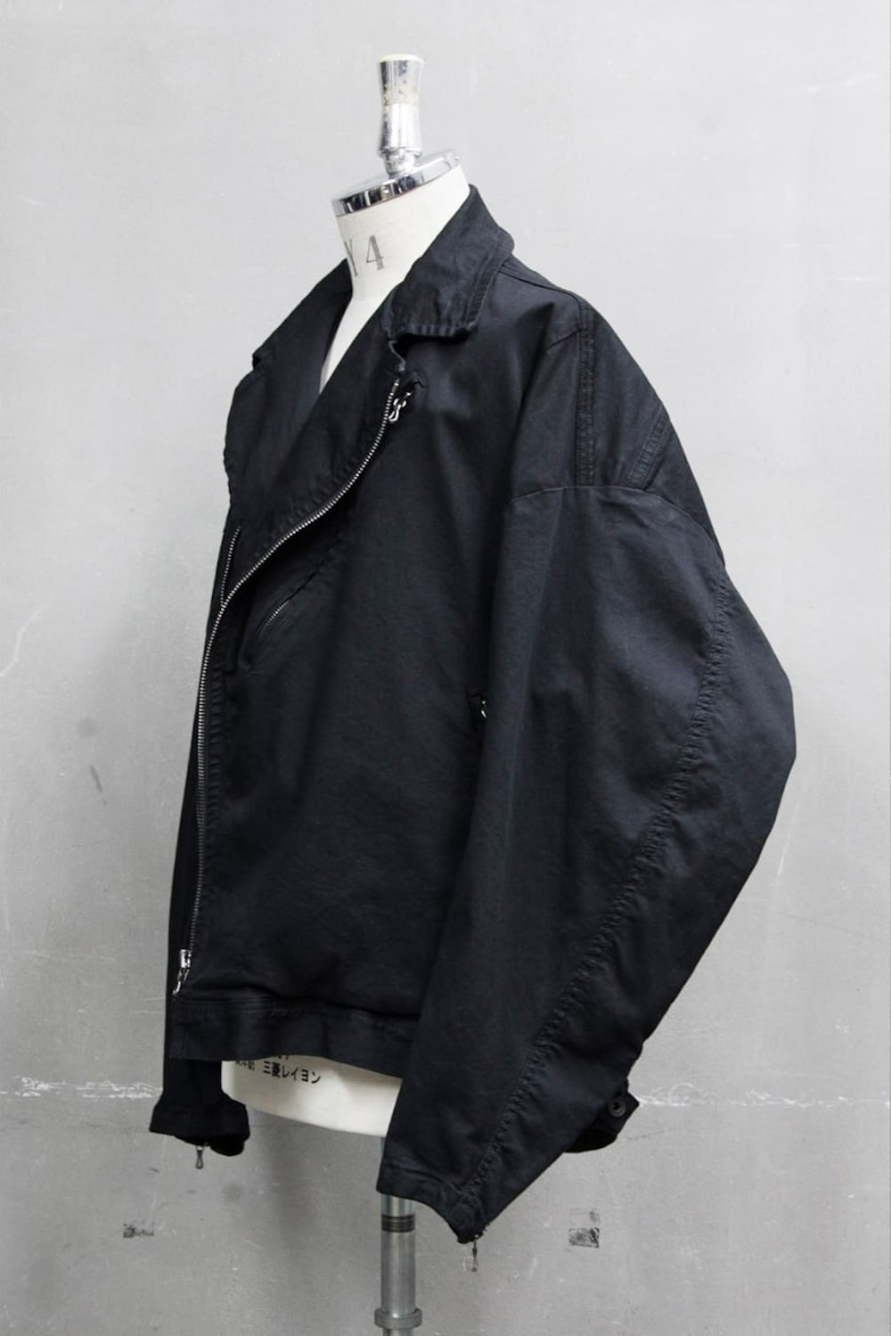 MOTORCYCLE JACKET Black