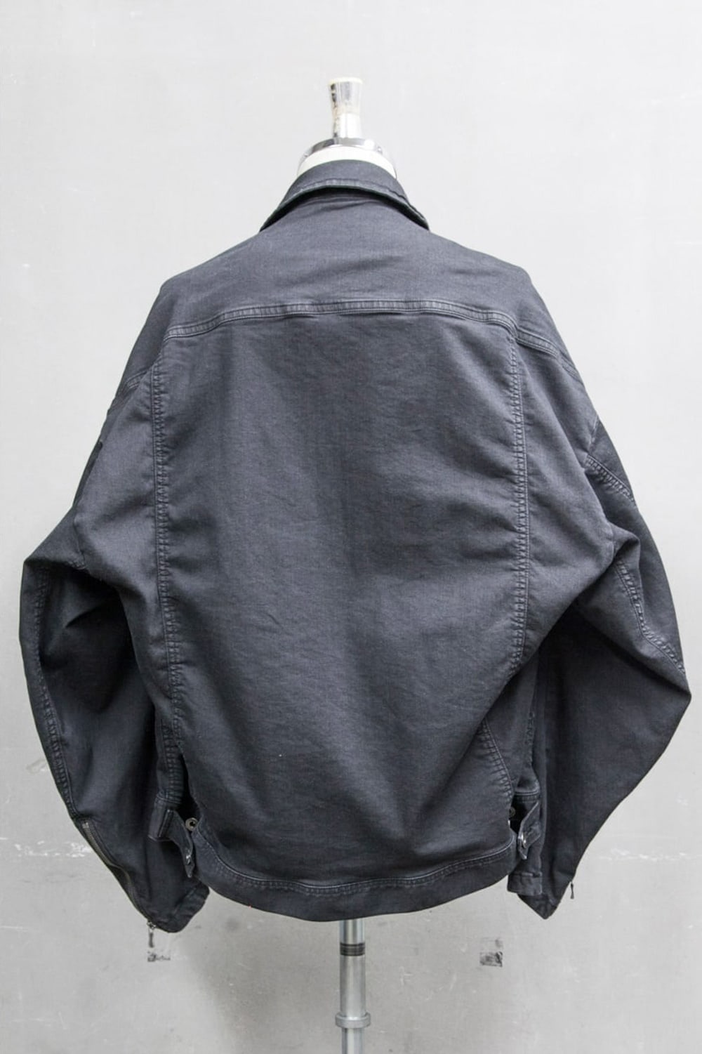 MOTORCYCLE JACKET Charcoal