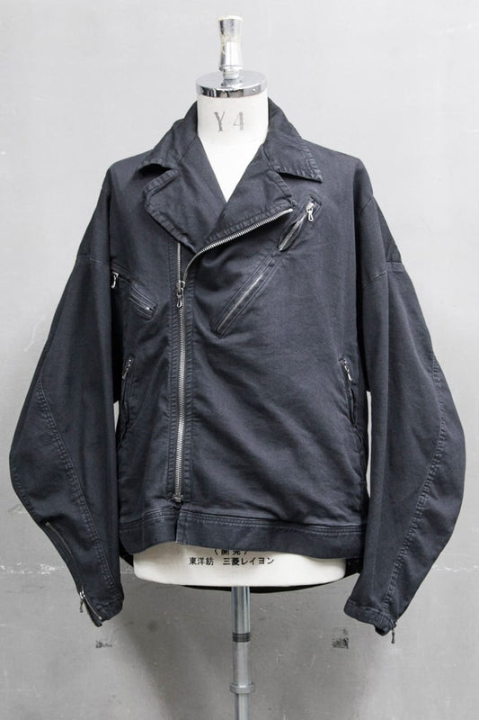 MOTORCYCLE JACKET Charcoal