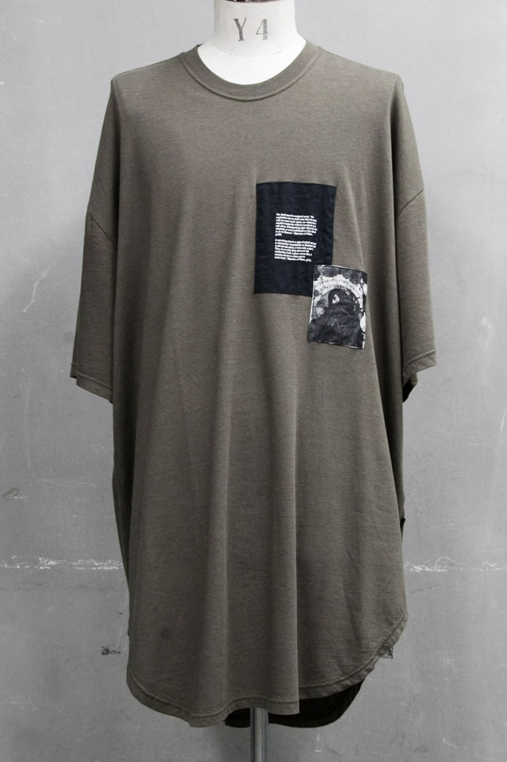 PATCH PRINT OS T-SHIRT Khaki