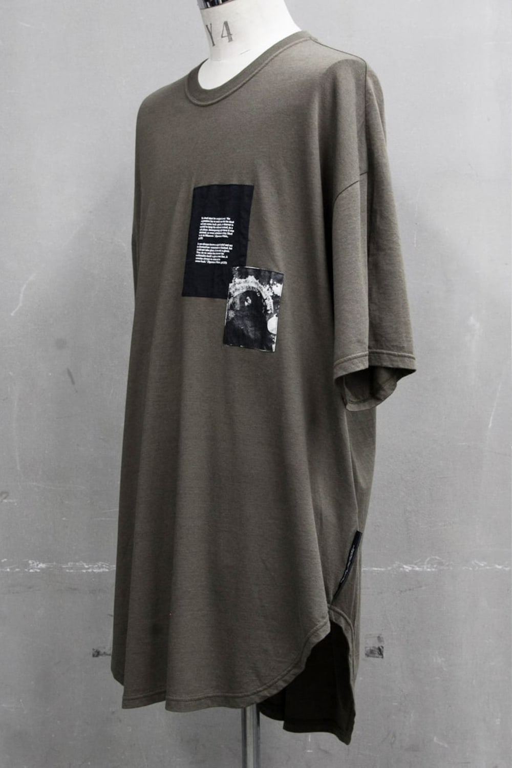 PATCH PRINT OS T-SHIRT Khaki