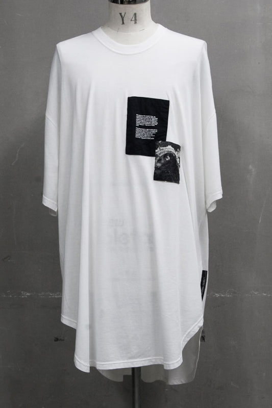 PATCH PRINT OS T-SHIRT White