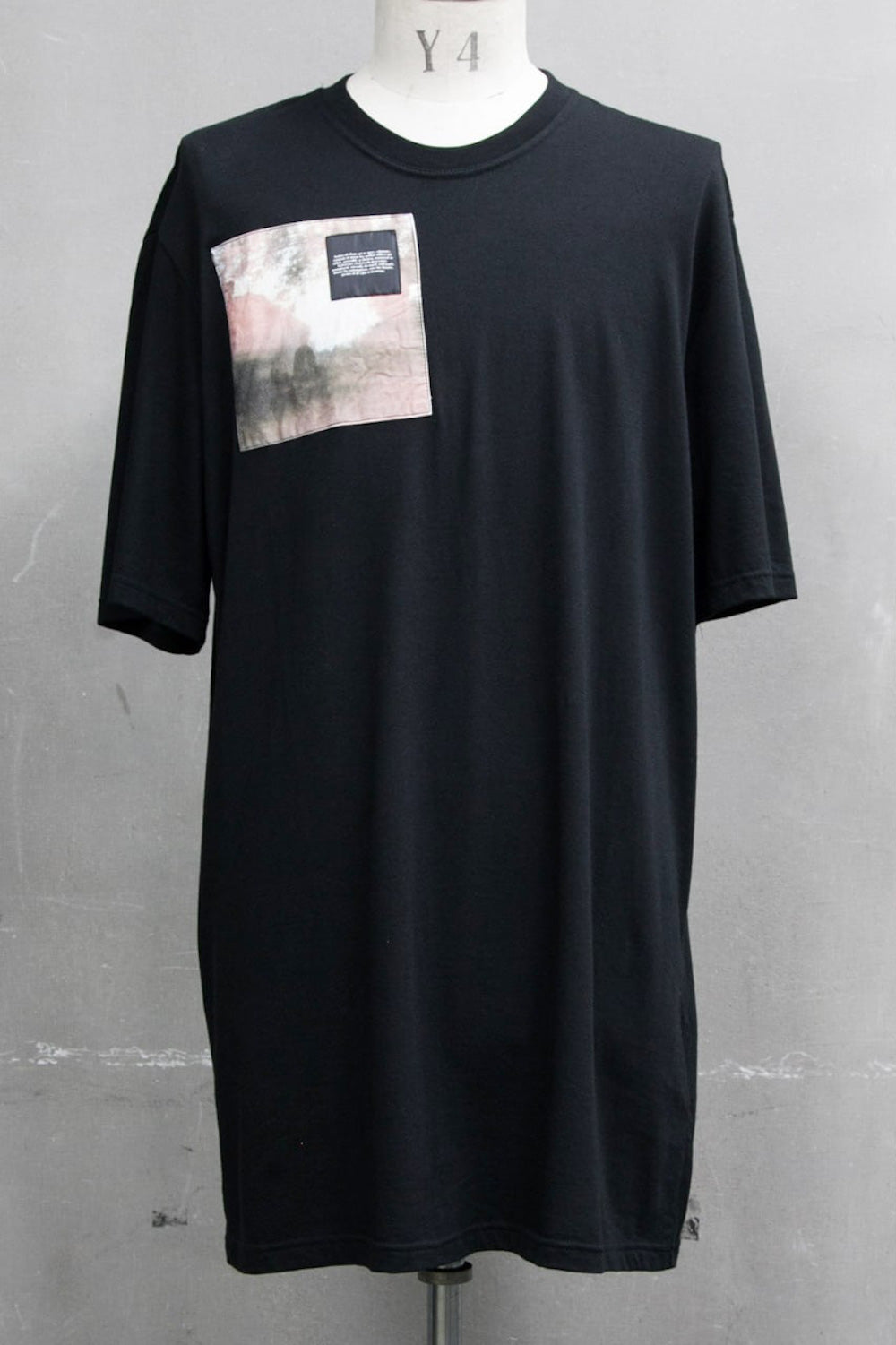 PATCH PRINT T-SHIRT Black