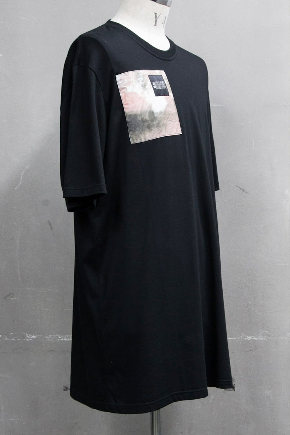 PATCH PRINT T-SHIRT Black