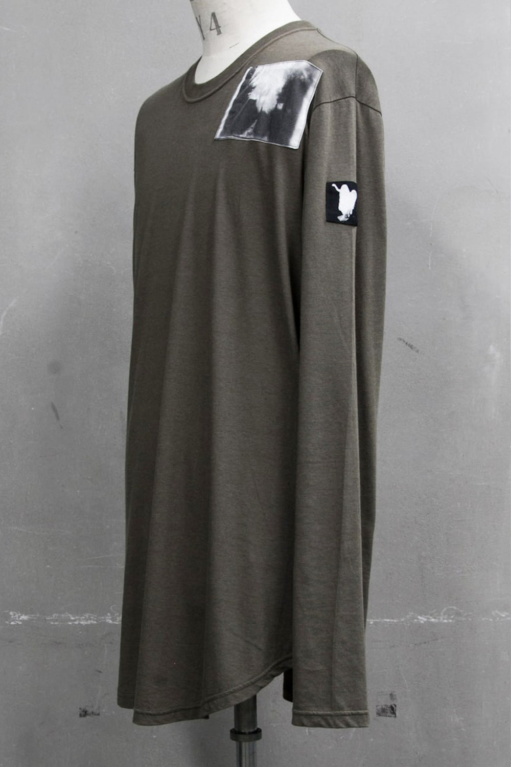 PATCH PRINT SHIRT Khaki