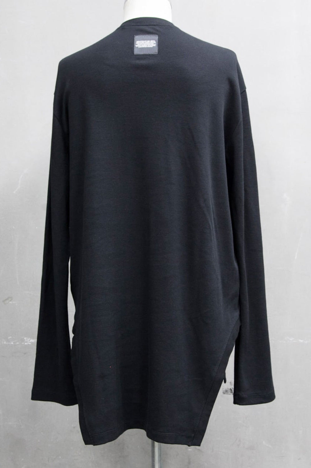 FRAMED HEM CARDIGAN Black