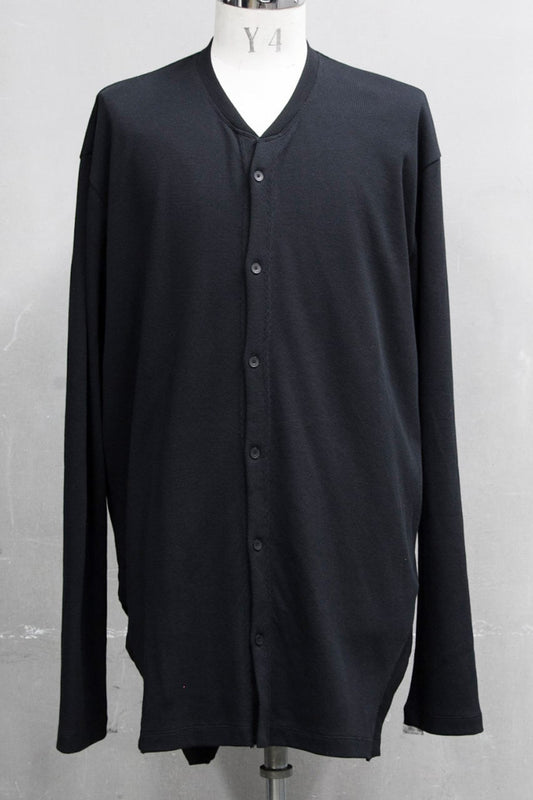FRAMED HEM CARDIGAN Black