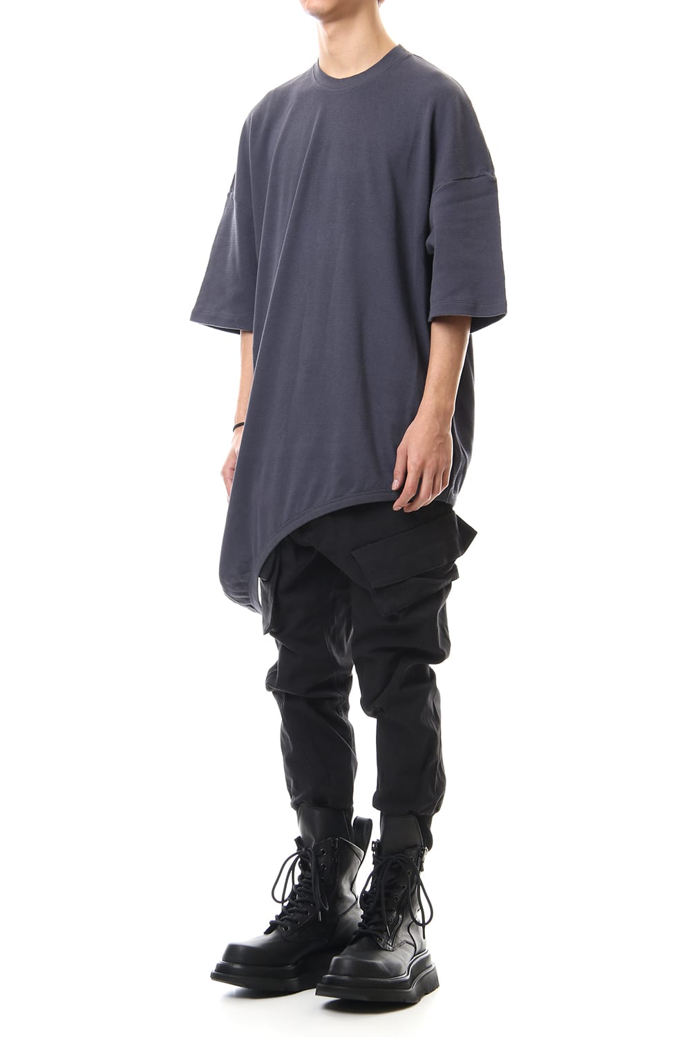 LOOP T-SHIRT Blue Gray