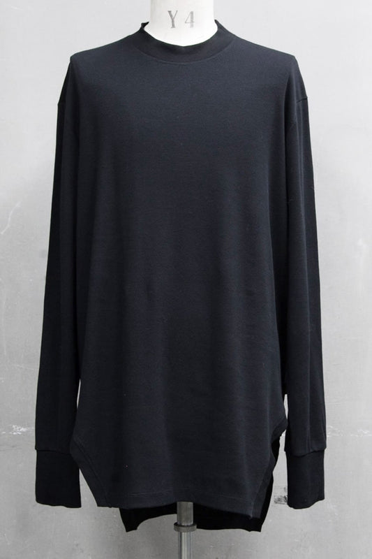 FRAMED HEM SHIRT Black