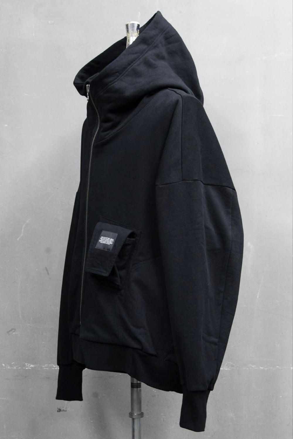 CONTRAST HOODIE Black